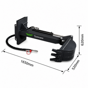Brazo excavador hidráulico para minicargadora – Maquinaria Tartessos