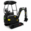 Miniexcavadora Tartessos T18 1800 kg Motor Kubota D902 | Enganche Rápido Hidráulico