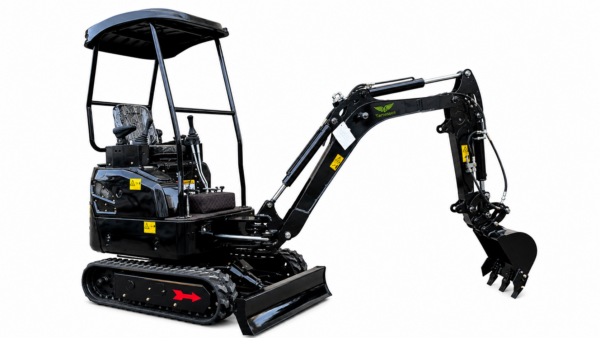 Miniexcavadora Tartessos T18 1800 kg Motor Kubota D902 | Enganche Rápido Hidráulico
