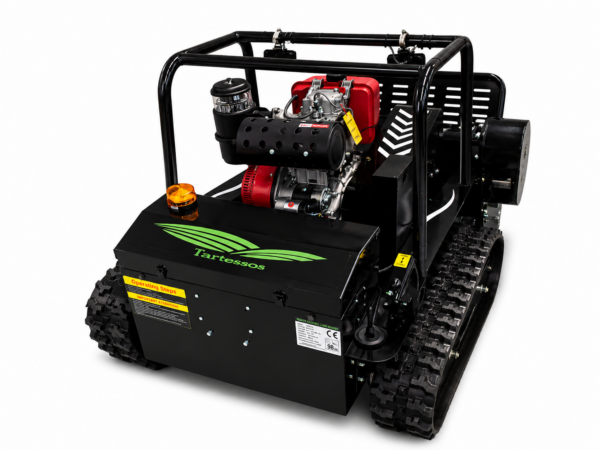 Tartessos T80 15CV | La Desbrozadora Radiocontrolada Más Potente de su Categoría