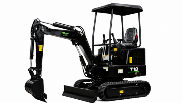 Miniexcavadora Tartessos T18 1800 kg Motor Kubota D902 | Enganche Rápido Hidráulico