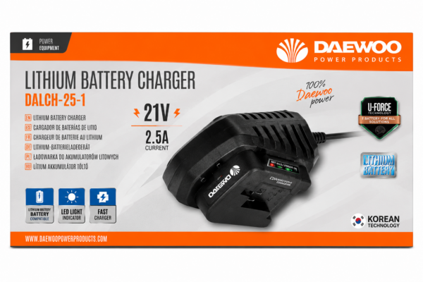 Hidrolimpiadora Inalámbrica Daewoo DALPW18-1 20V – Kit Completo con Batería, Cargador y Accesorios