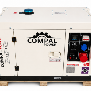 Generador Diésel Insonorizado COMPAL POWER VG-R110 – 10 kW Trifásico