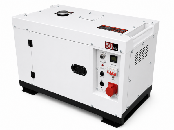 Generador Diésel Insonorizado 10 kW Trifásico – 400V | Arranque Eléctrico