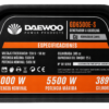 file_00000000361c72439e748bd05d37b6fa Generador de Gasolina Daewoo GD6500E-S 5500 W | Bobinado 100 % Cobre