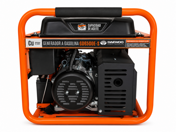 file_000000007b6871f49f682f69c0a75118 Generador de Gasolina Daewoo GD6500E-S 5500 W | Bobinado 100 % Cobre