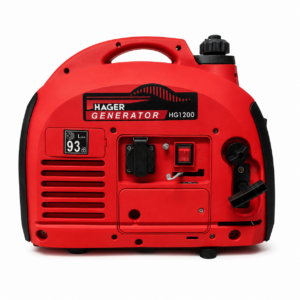 Generador Inverter HAGER HG1200 Gasolina 2 Tiempos