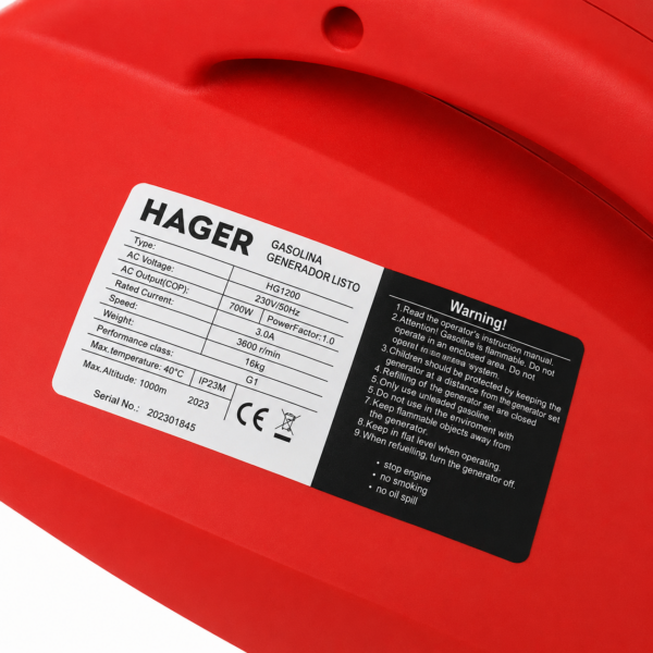 ChatGPT Image 10 jul 2026, 12_53_44 Generador Inverter HAGER HG1200 Gasolina 2 Tiempos