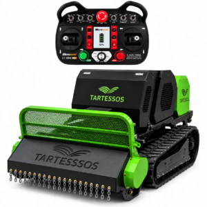 Robot Desbrozador Profesional Tartessos TW120 – Motor KOOP 292F Bicilíndrico 22 HP