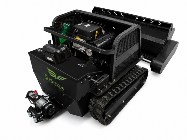 ChatGPT Image 4 ago 2026, 12_14_01 Robot Desbrozador Profesional Tartessos TW120 – Motor KOOP 292F Bicilíndrico 22 HP