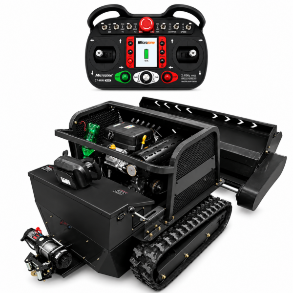 Robot Desbrozador Tartessos TW100 Diésel 22 CV – Corte 100 cm – Pendientes hasta 55°