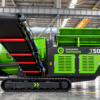 Máquina industrial T50 en fábrica moderna (1) Tromel móvil sobre orugas Tartessos T50