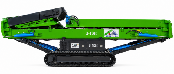 Cinta transportadora sobre orugas Tartessos U65